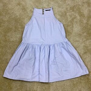 Zara Light Blue Mini Dress